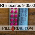 Rhinocéros 9 3500 35